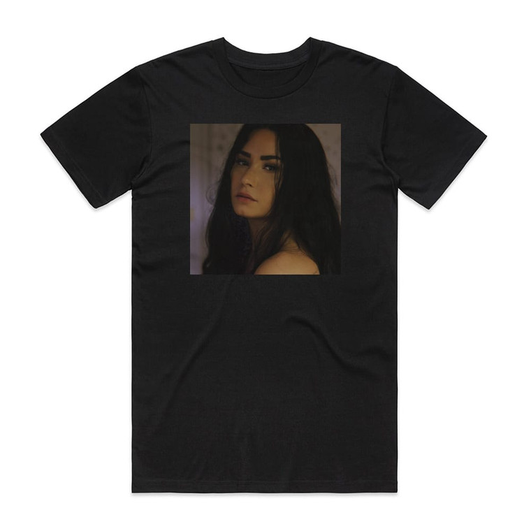 Demi Lovato Sober Album Cover T-Shirt Black