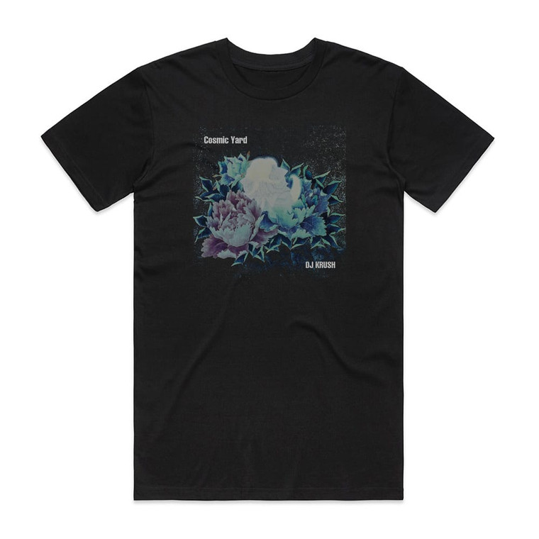 DJ Krush Cosmic Yard Album Cover T-Shirt Black