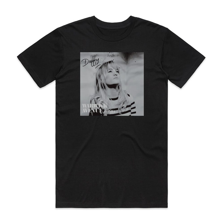 Duffy Warwick Avenue Live Album Cover T-Shirt Black