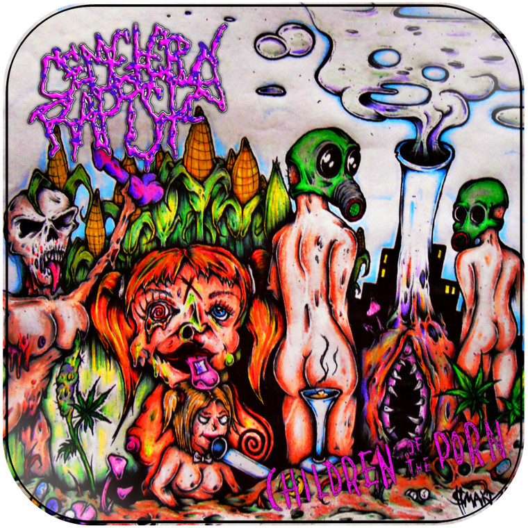 Cemetery Rapist Children Of The Porn Album Cover Sticker Album Cover Sticker