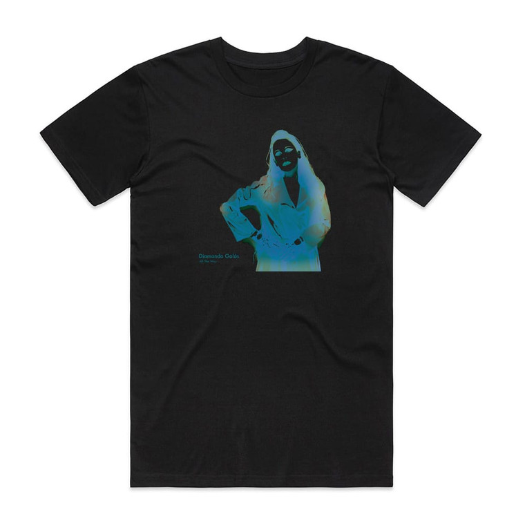 Diamanda Galas All The Way Album Cover T-Shirt Black