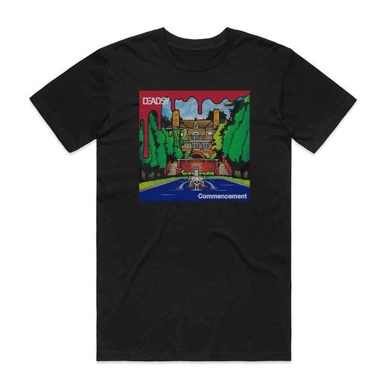 Deadsy Commencement Album Cover T-Shirt Black