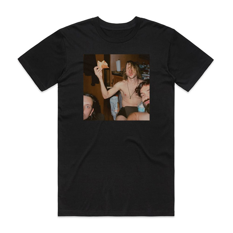 Dinosaur Pile-Up Celebrity Mansions Album Cover T-Shirt Black