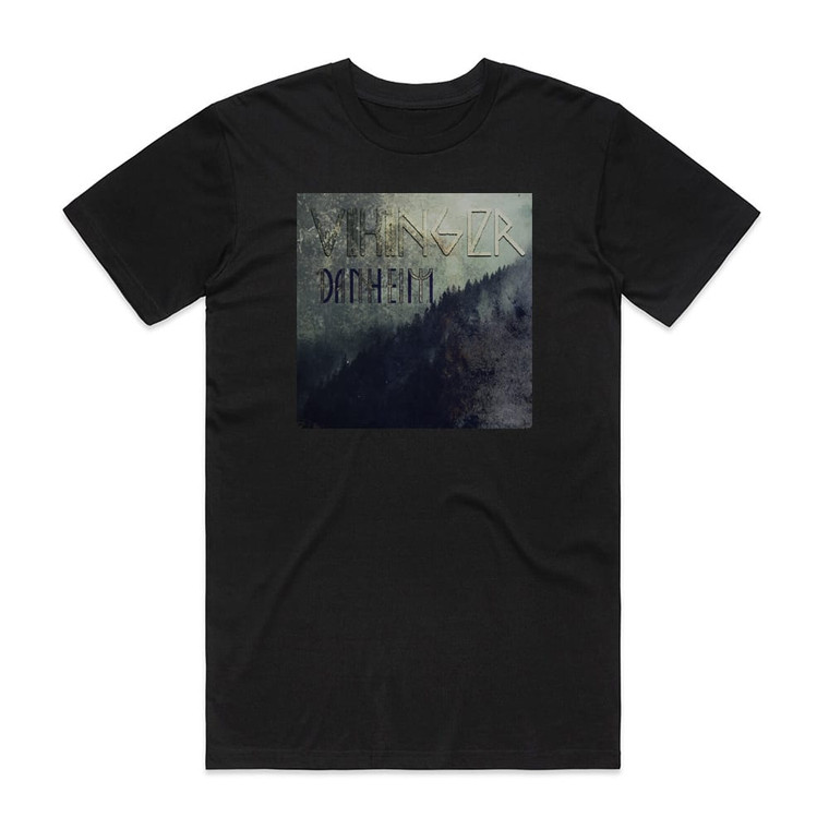 Danheim Vikinger Album Cover T-Shirt Black Danheim Vikinger Album Cover T-Shirt Black