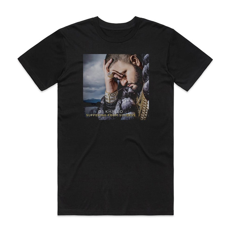 DJ Khaled Suffering From Success 1 Album Cover T-Shirt Black