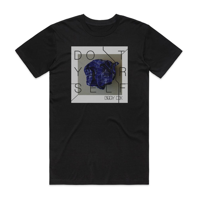 Diggy Dex Do It Yourself Album Cover T-Shirt Black