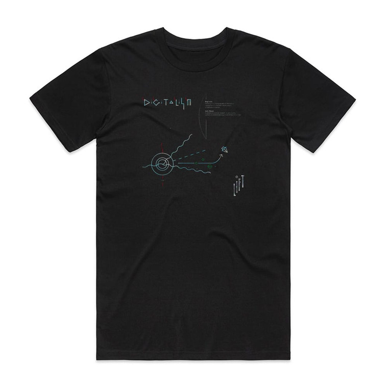Digitalism Lift Album Cover T-Shirt Black