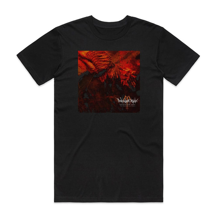 Dawn of Ashes Origin Of The Ashes Album Cover T-Shirt Black