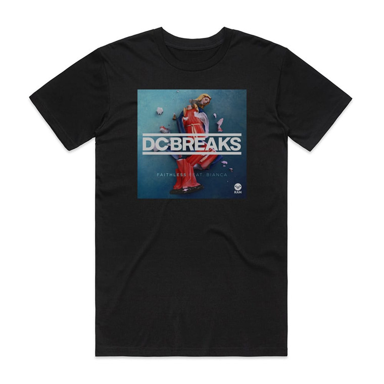 DC Breaks Faithless Album Cover T-Shirt Black