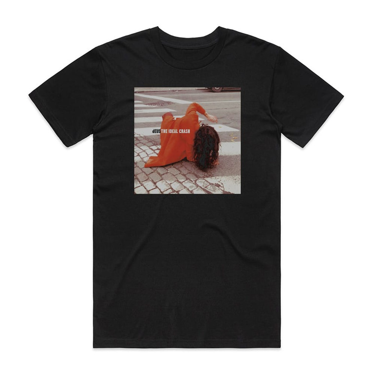 dEUS The Ideal Crash Album Cover T-Shirt Black