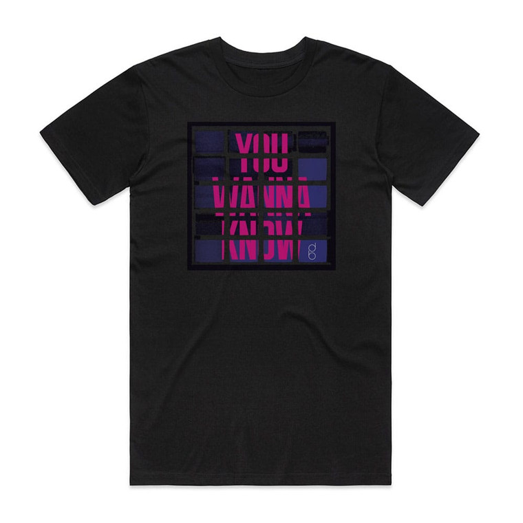 Don Broco You Wanna Know Album Cover T-Shirt Black Don Broco You Wanna Know Album Cover T-Shirt Black