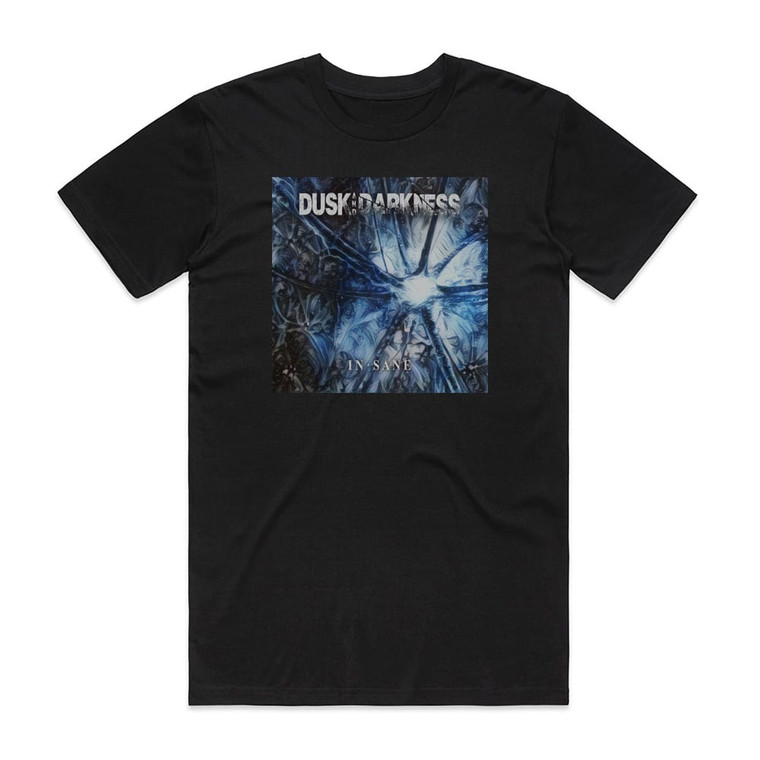 Dusk And Darkness Insane Album Cover T-Shirt Black