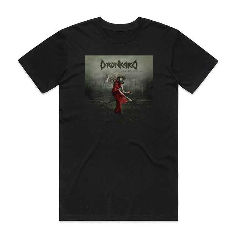Drunkard Like Sin Explode Album Cover T-Shirt Black