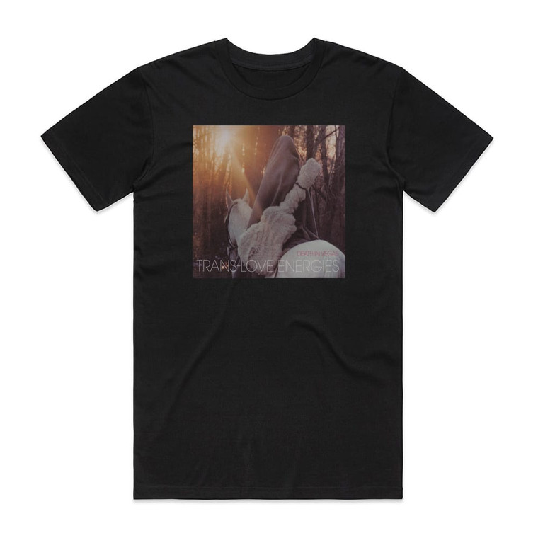 Death in Vegas Trans Love Energies Album Cover T-Shirt Black