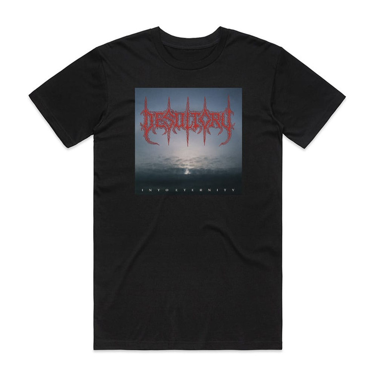 Desultory Into Eternity Album Cover T-Shirt Black
