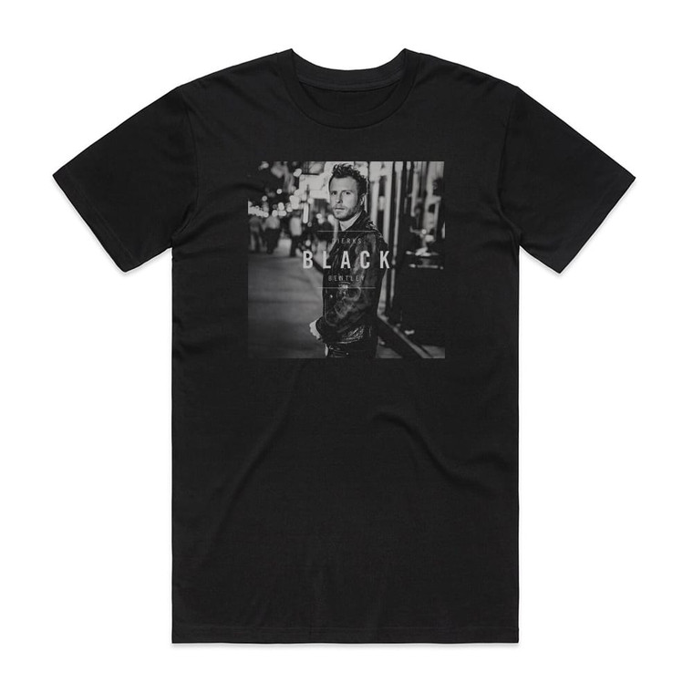 Dierks Bentley Black Album Cover T-Shirt Black