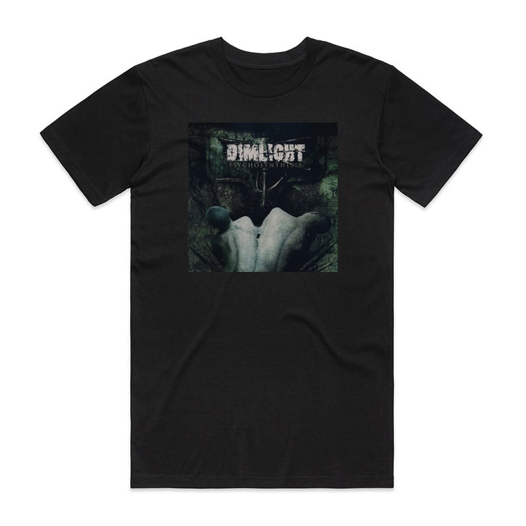 Dimlight Psychosynthesis Album Cover T-Shirt Black