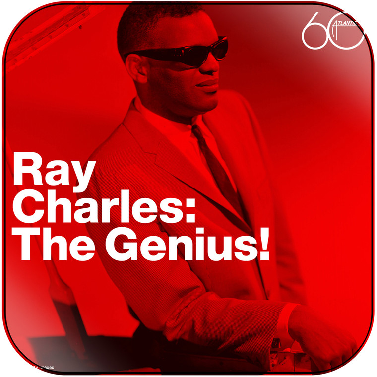 Ray Charles The Genius Album Cover Sticker Album Cover Sticker