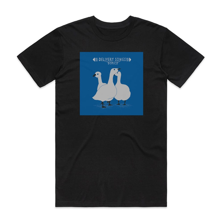 domico Delivery Songs Album Cover T-Shirt Black