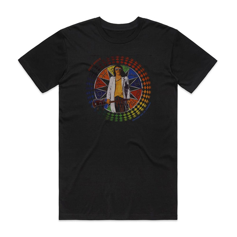 Dave Brock Earthed To The Ground Album Cover T-Shirt Black