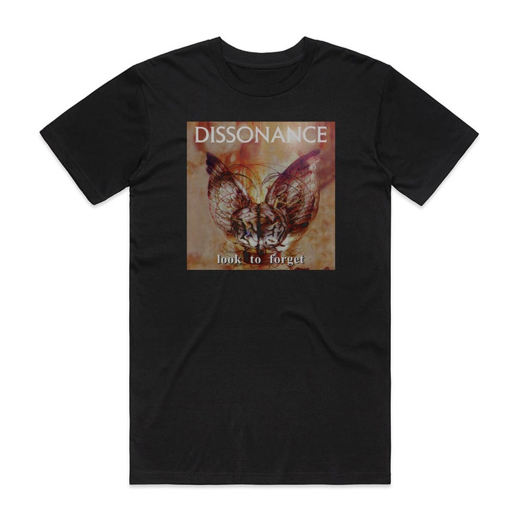 Dissonance Look To Forget Album Cover T-Shirt Black
