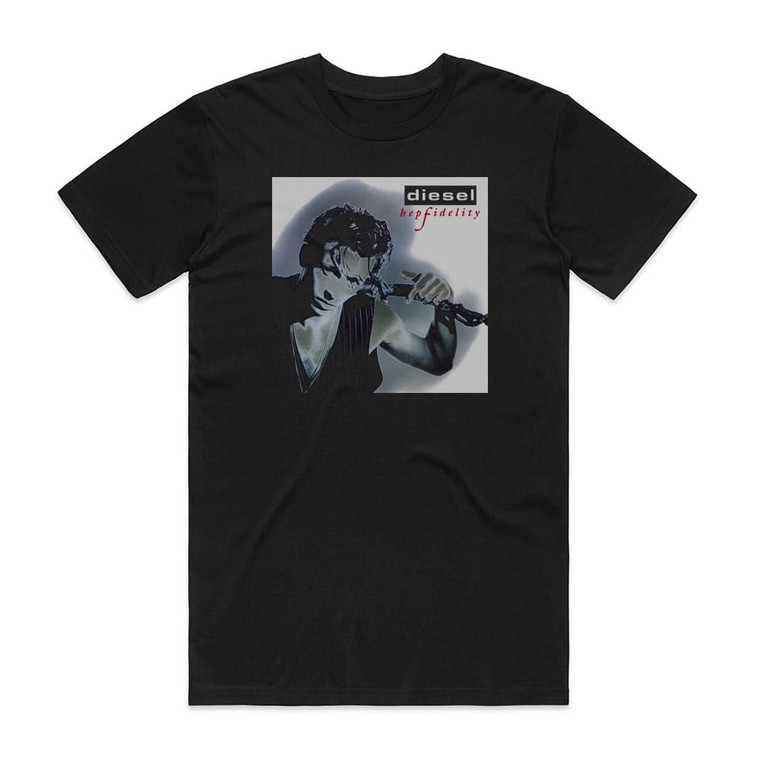 Diesel Hepfidelity Album Cover T-Shirt Black