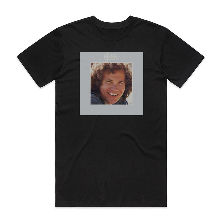 David Gates First Album Cover T-Shirt Black