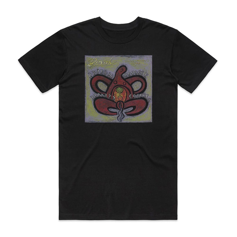 Dervish Midsummers Night Album Cover T-Shirt Black