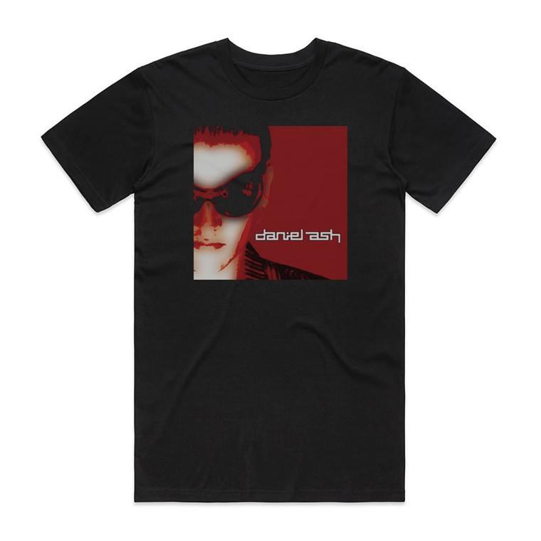 Daniel Ash Daniel Ash Album Cover T-Shirt Black Daniel Ash Daniel Ash Album Cover T-Shirt Black