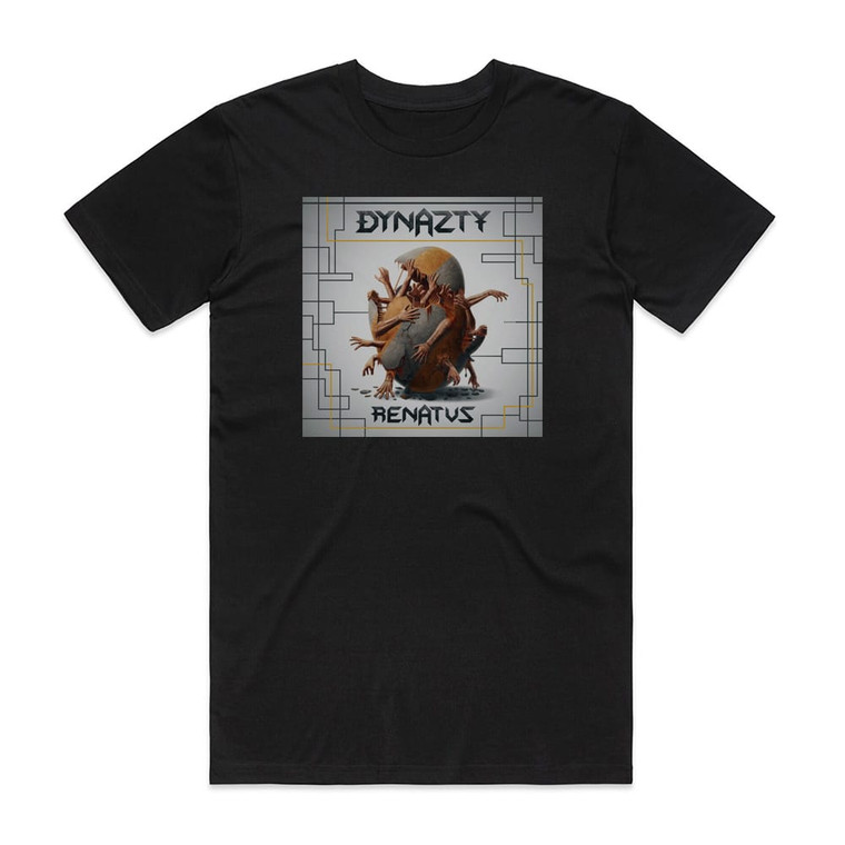 Dynazty Renatus Album Cover T-Shirt Black