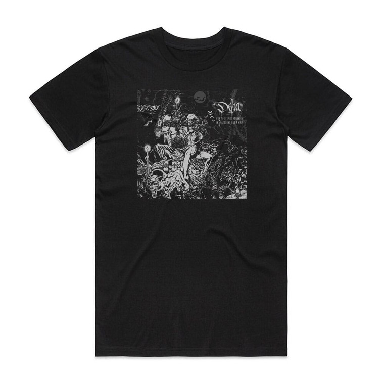 Deha How To Despise Humanity In 7 Lessons And A Half Album Cover T-Shirt Black