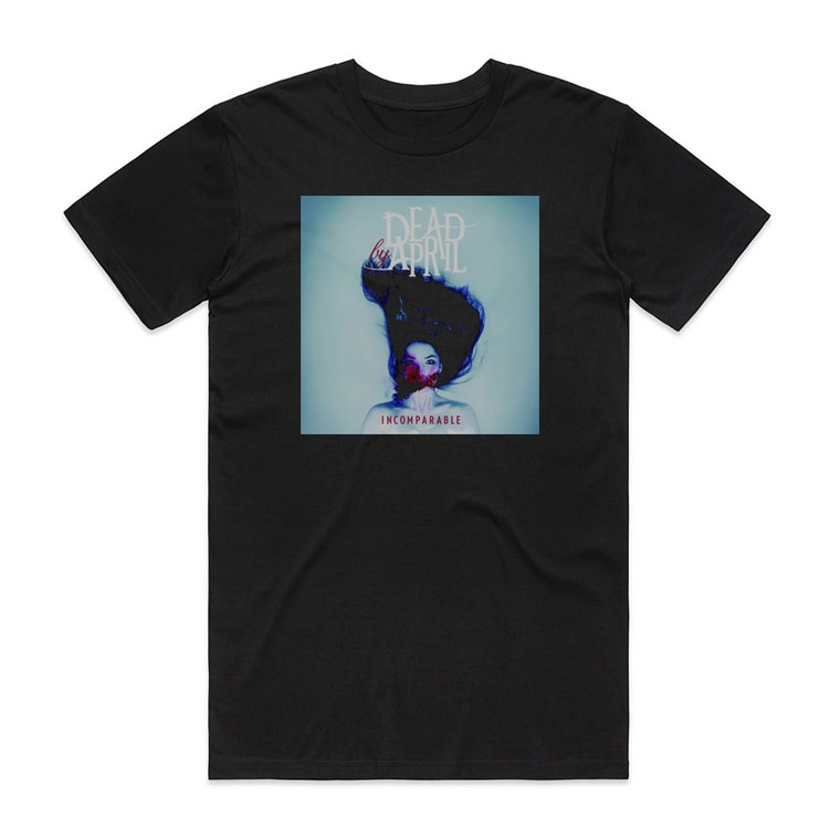 Dead by April Incomparable 1 Album Cover T-Shirt Black
