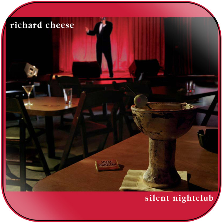 Richard Cheese Silent Nightclub Album Cover Sticker Album Cover Sticker