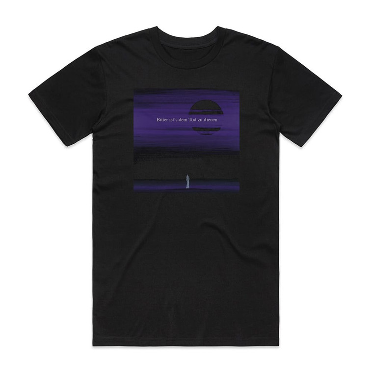 Dornenreich Bitter Ists Dem Tod Zu Dienen Album Cover T-Shirt Black