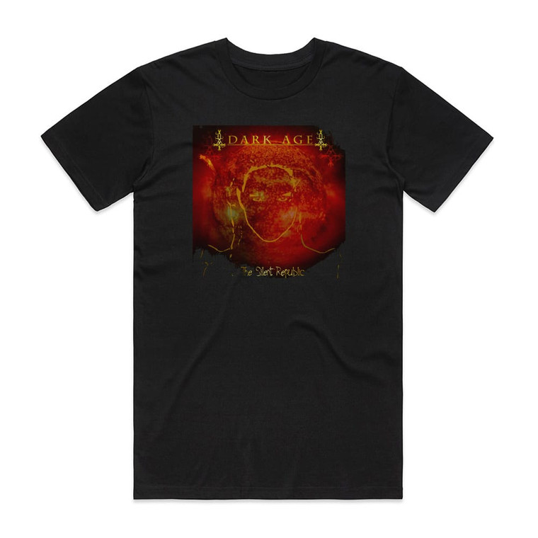 Dark Age The Silent Republic Album Cover T-Shirt Black