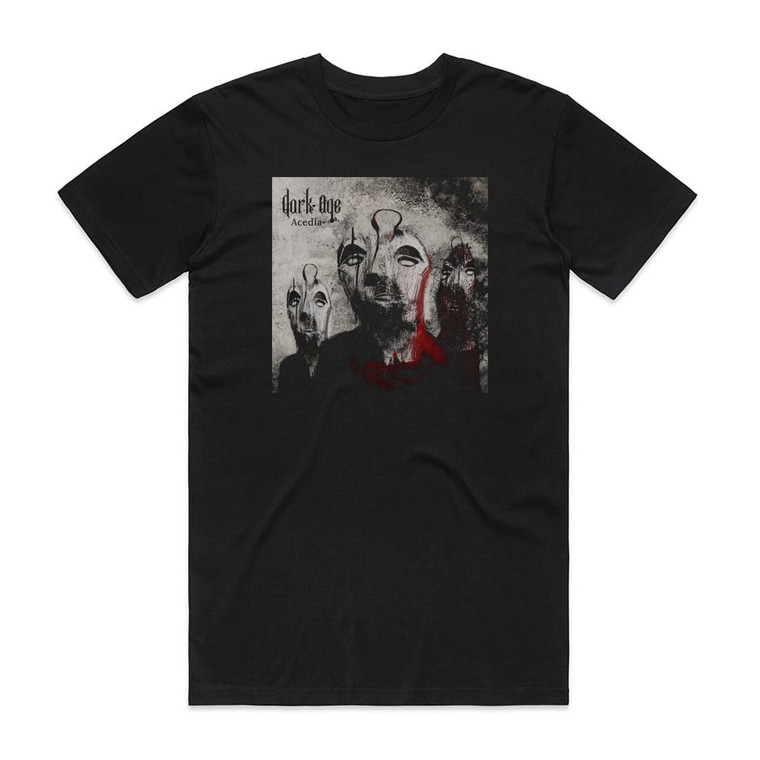 Dark Age Acedia Album Cover T-Shirt Black