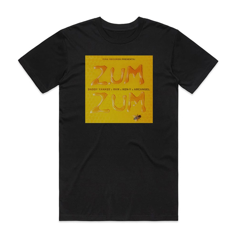 Daddy Yankee Zum Zum Album Cover T-Shirt Black