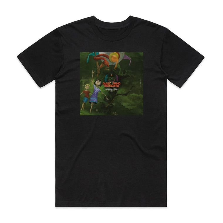 Diablo Swing Orchestra Pandoras Piata Album Cover T-Shirt Black