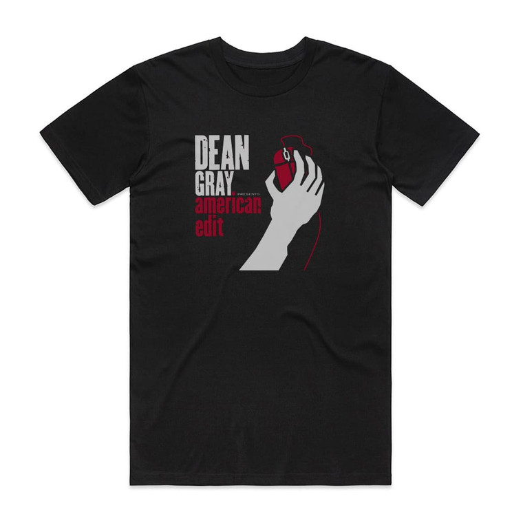 Dean Gray American Edit Album Cover T-Shirt Black