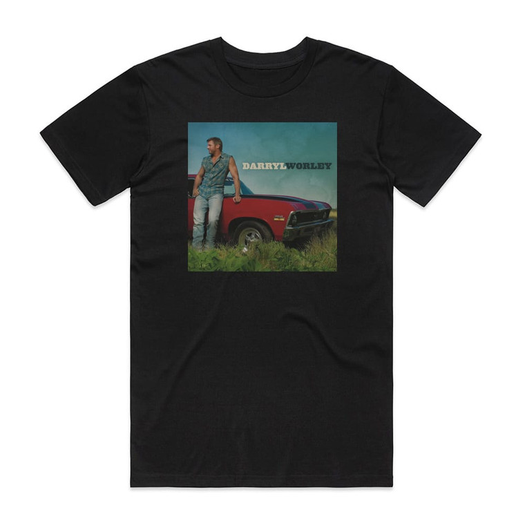 Darryl Worley Darryl Worley Album Cover T-Shirt Black