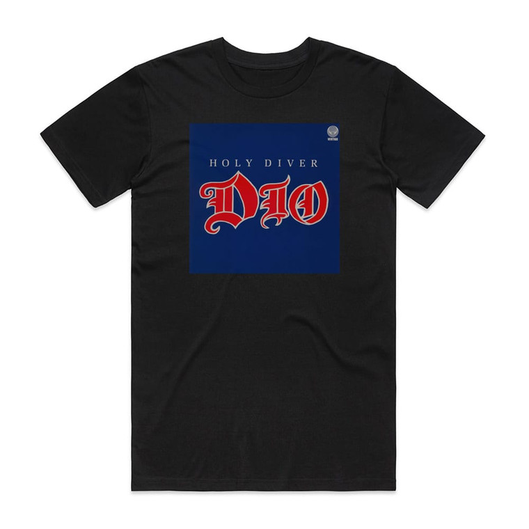 Dio Holy Diver Album Cover T-Shirt Black