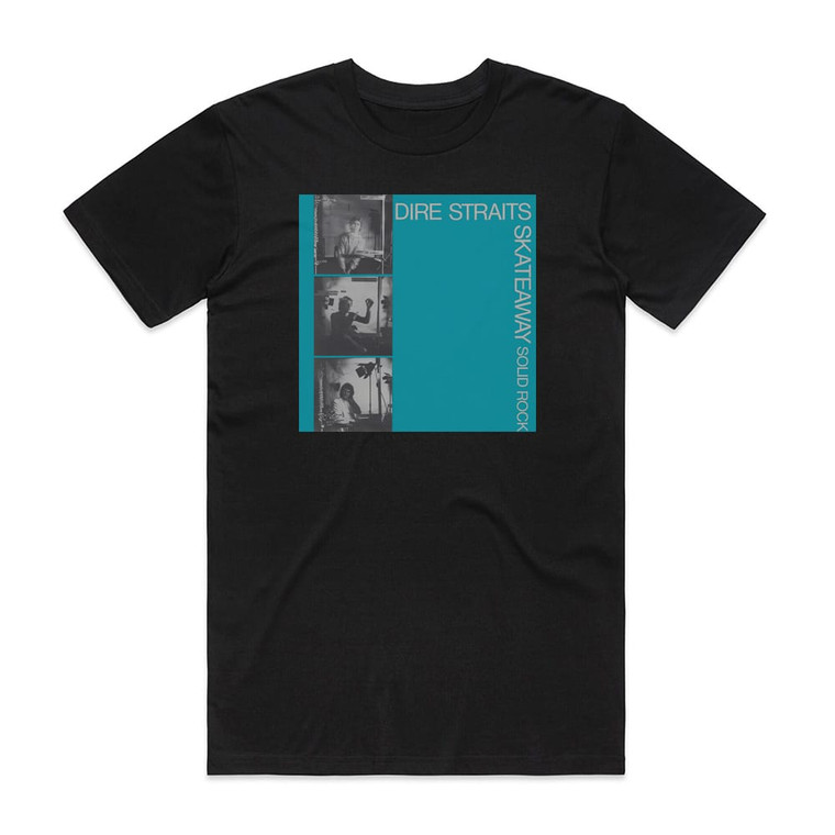 Dire Straits Skateaway Album Cover T-Shirt Black
