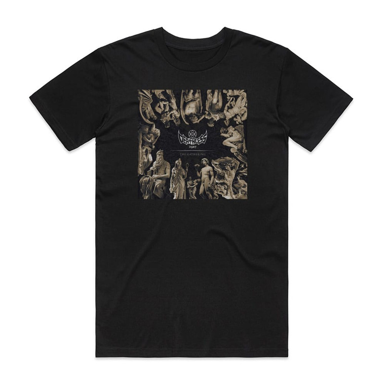 Deathless Legacy The Gathering Album Cover T-Shirt Black