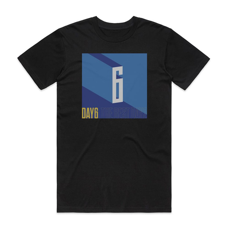 DAY6 The Best Day2 Album Cover T-Shirt Black