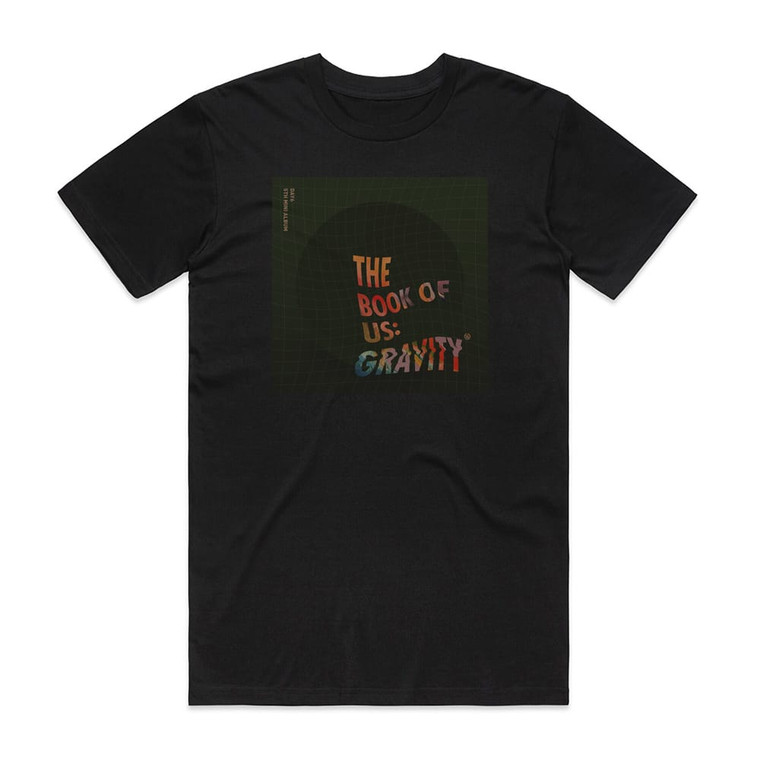 DAY6 The Book Of Us Gravity Album Cover T-Shirt Black