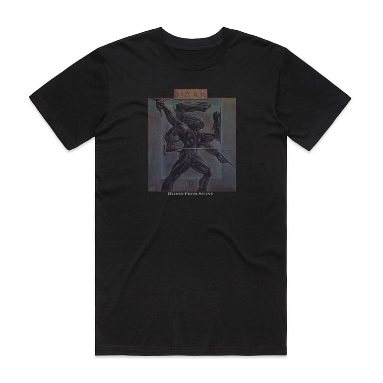 Dare Blood From Stone Album Cover T-Shirt Black