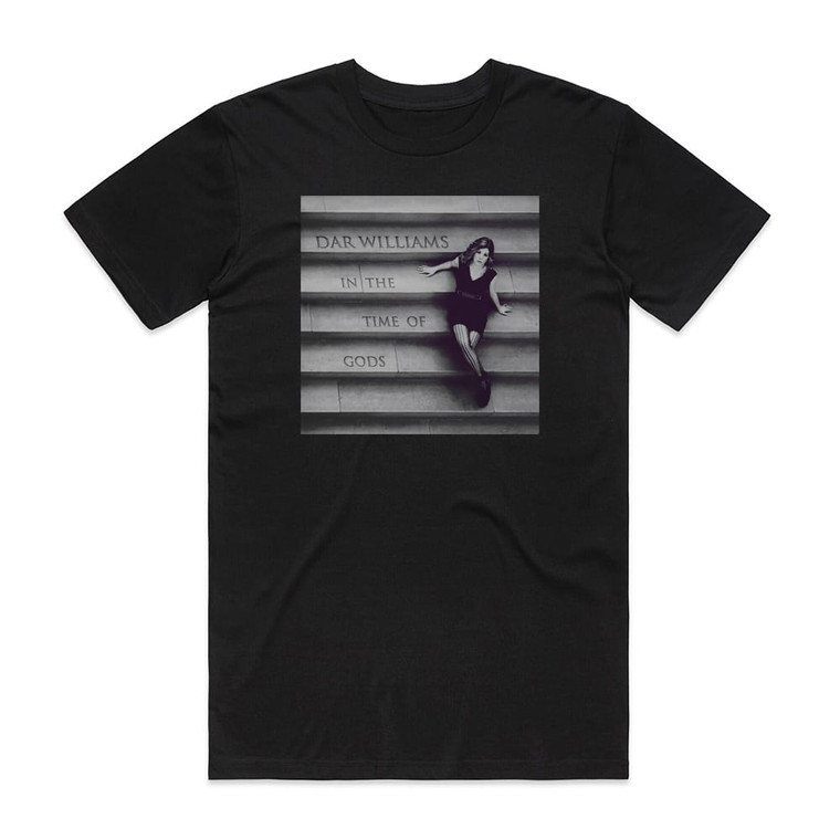 Dar Williams In The Time Of Gods Album Cover T-Shirt Black