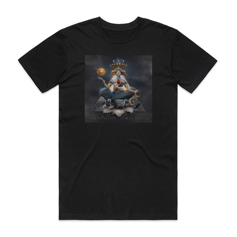 Devin Townsend Project Transcendence 1 Album Cover T-Shirt Black Devin Townsend Project Transcendence 1 Album Cover T-Shirt Black