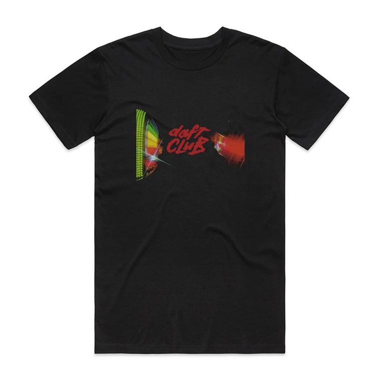 Daft Punk Daft Club Album Cover T-Shirt Black