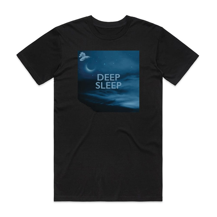 David Arkenstone Deep Sleep Album Cover T-Shirt Black